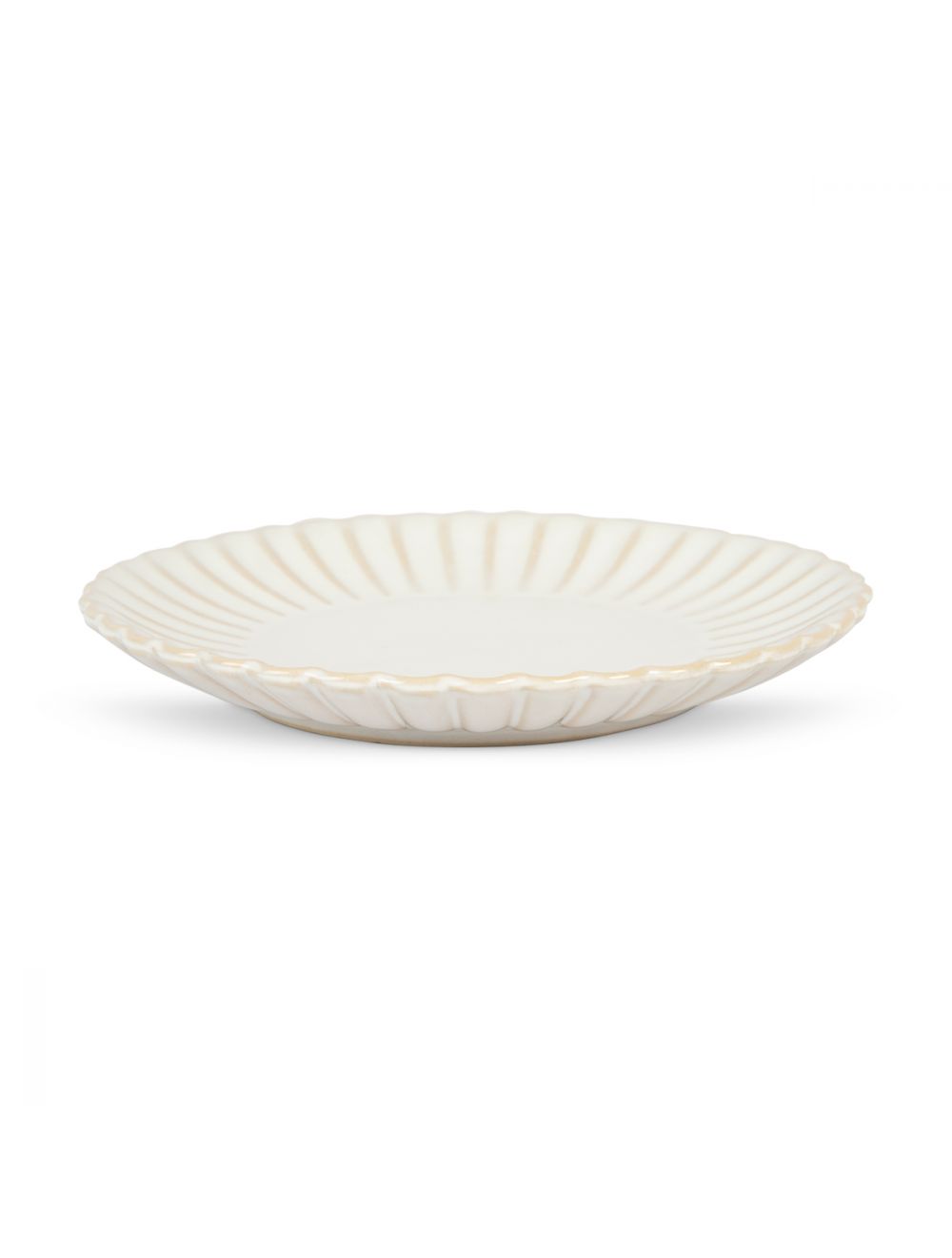 Scallop Rim Salad Plate